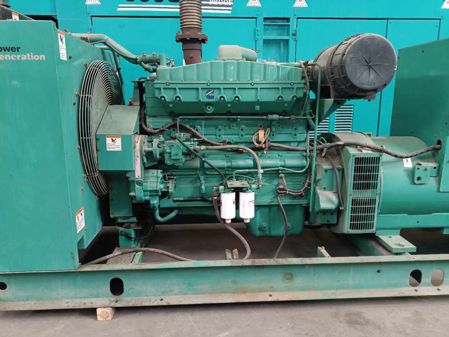 青田过载会对 600kW 柴油发电机组造成哪些损害?